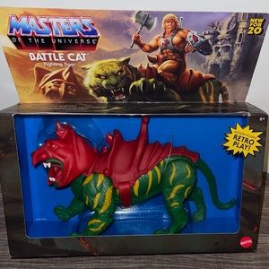 NIB Mattel Collectible Masters of the Universe Origins Battle Cat {He-Man/MOTU}
